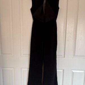 L'ATISTE Black Sleeveless Jumpsuit